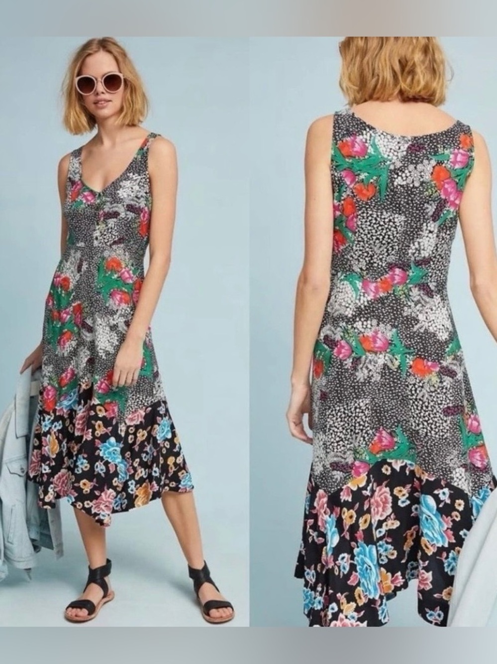 Anthropologie Maeve Violette
Midi Dress Sz 8